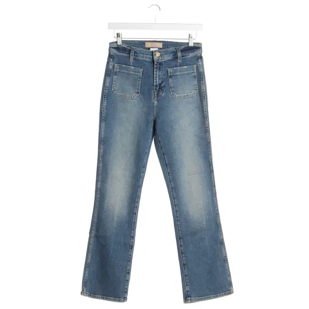 Jeans Straight Fit in Blau, Baumwolle, 7 for all mankind