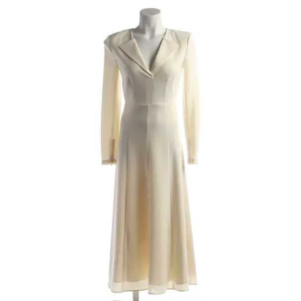Cocktail Dress in White, Acetate, Roland Mouret
