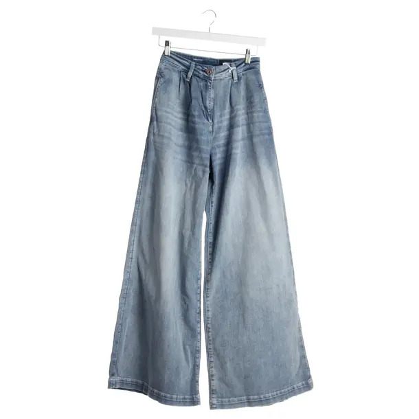 Straight Fit Jeans in Blue, Cotton, AG Jeans