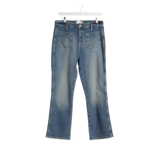 Jeans Straight Fit in Blau, Baumwolle, 7 for all mankind