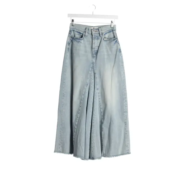 Rock in Blau, Baumwolle, 7 for all mankind