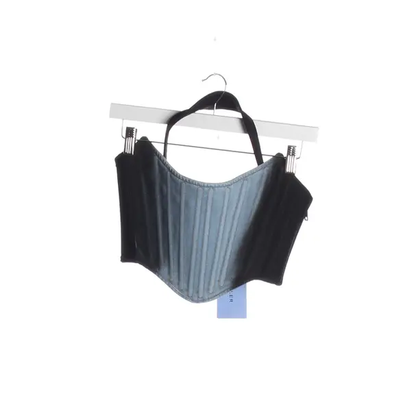Top in Blau, Baumwolle, Mugler