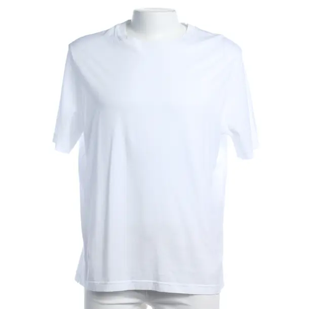 T-Shirt in White, Cotton, Thom Sweeney