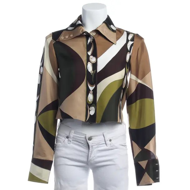 Bluse in Mehrfarbig, Seide, Emilio Pucci