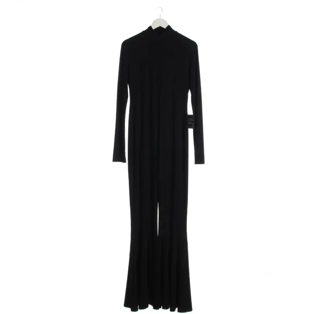 Overall in Black, Polyester, Norma Kamali