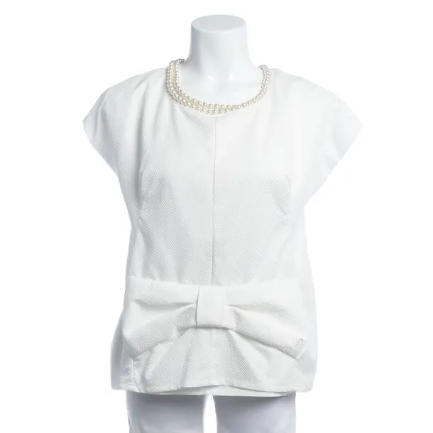 Bluse in Weiß, Polyester, Junya Watanabe