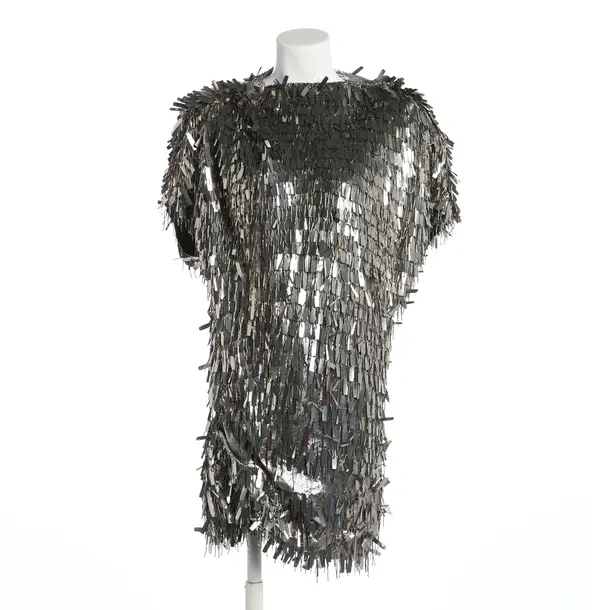 Cocktail Dress, in Silver, Silk, Isabel Marant