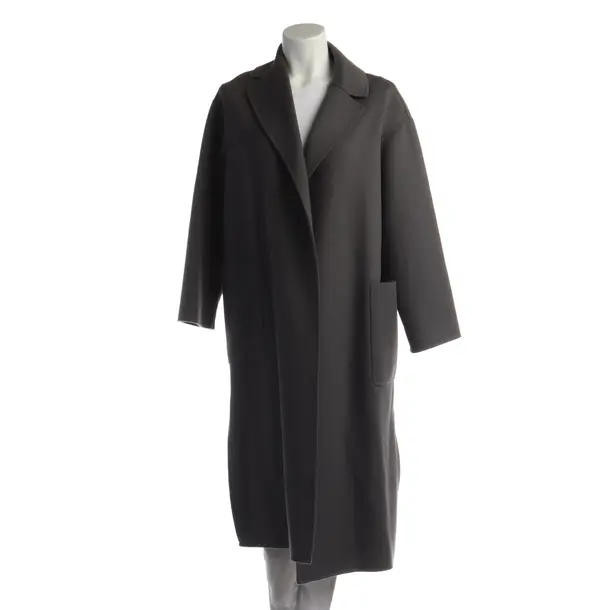 Mid-Season Coat in Gray, Wool, Max Mara