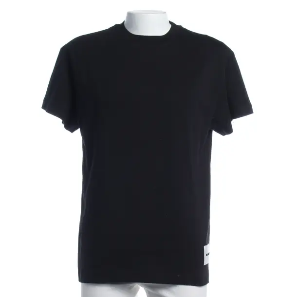 T-Shirt in Schwarz, Baumwolle, Jil Sander
