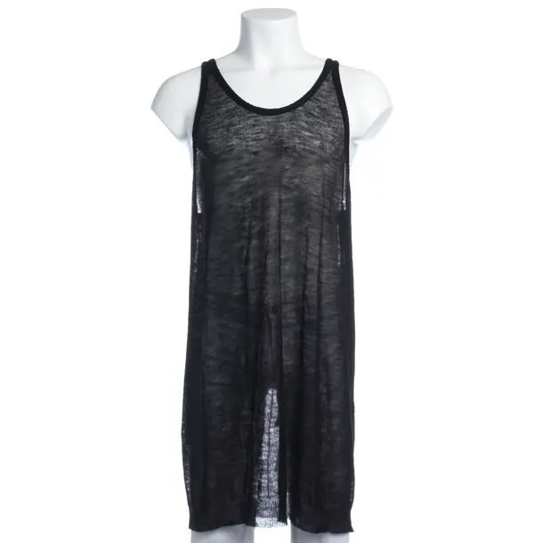 T-Shirt in Schwarz, Wolle, Rick Owens