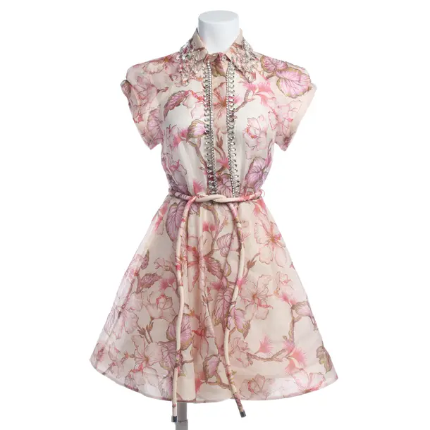 Cocktailkleid in Mehrfarbig, Leinen, Zimmermann