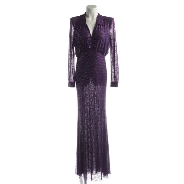 Cocktail Dress in Purple, Polyester, self-portrait