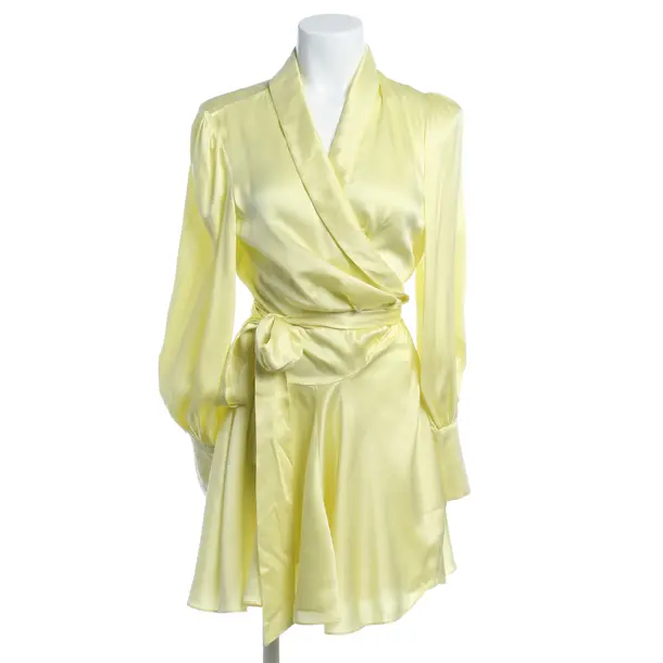 Cocktail Dress in Yellow, Silk, Zimmermann