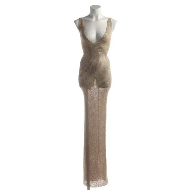 Kleid in Metallic, Polyester, Bananhot