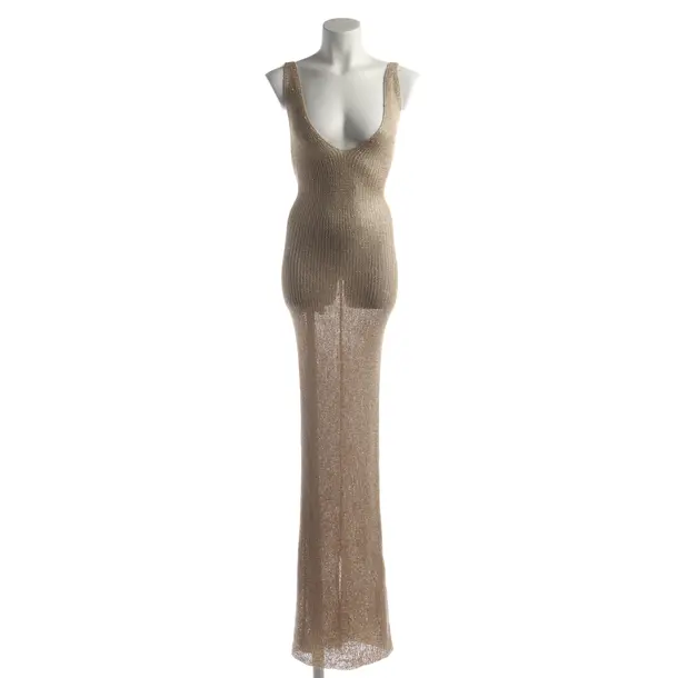 Kleid in Metallic, Polyester, Bananhot