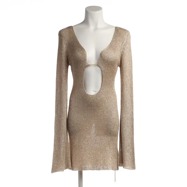 Kleid in Metallic, Polyester, Bananhot