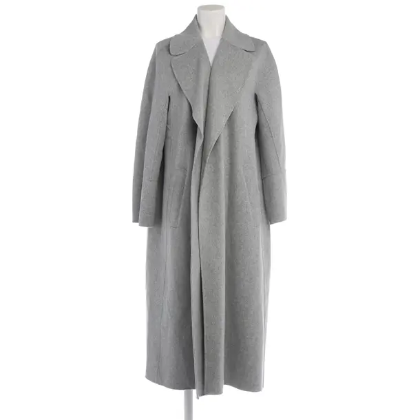 Mid-Season Coat in Gray, Wool, Max Mara