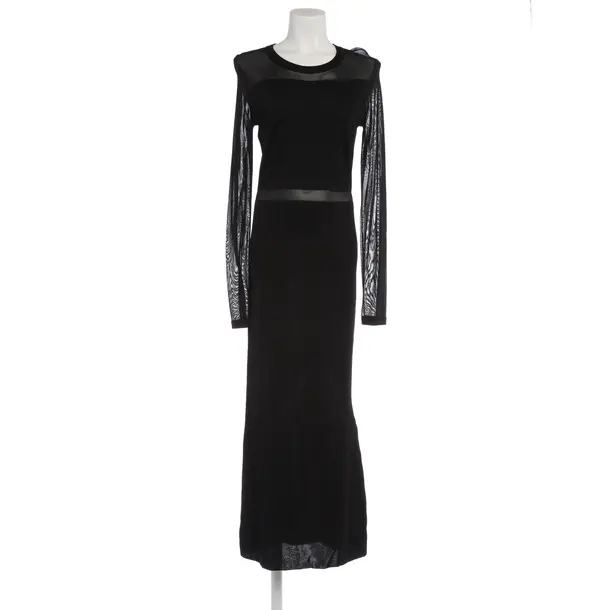 Cocktailkleid in Schwarz, Viskose, Totême