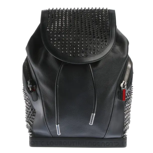 Rucksack in Rot, Leder, Christian Louboutin