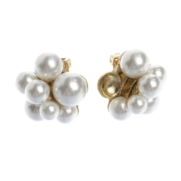Earrings in Metallic, Metal (metallic, metallized), Oscar de la Renta