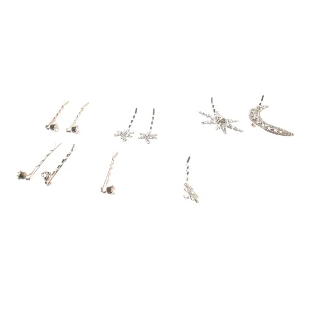Hair Clips in Metallic, Metal (metallic, metallised), Jennifer Behr