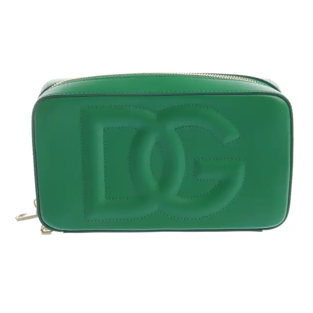 Shoulder Bag in Green, Leather, Dolce & Gabbana