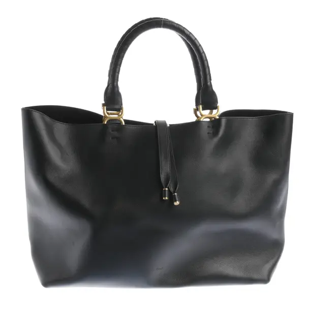 Shopper Bag in Black, Leather, Chloé