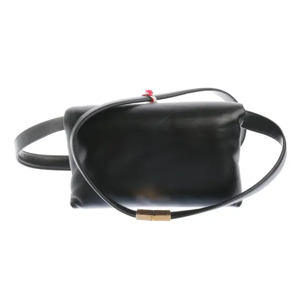 Umhängetasche in Schwarz, Leder, Marni