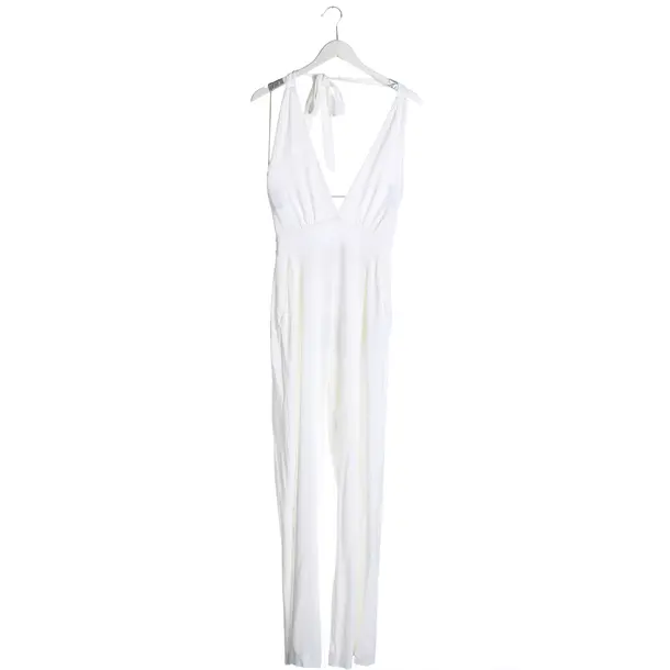 Jumpsuit in Weiß, Viskose, Max Mara