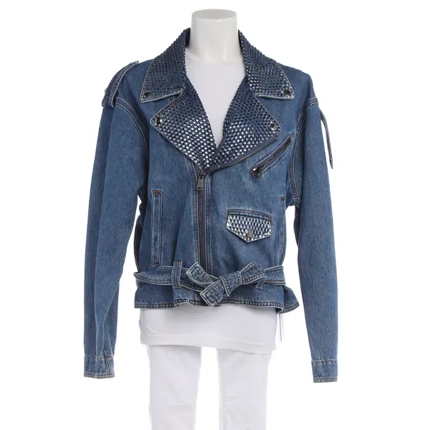 Jeansjacke in Blau, Baumwolle, Area