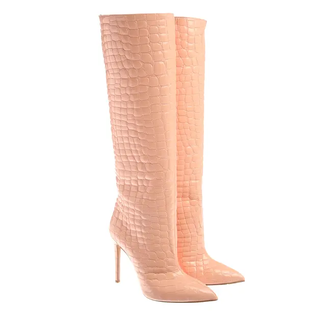Stiefel in Rosa, , Paris Texas