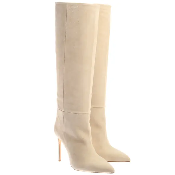 Stiefel in Weiß, , Paris Texas