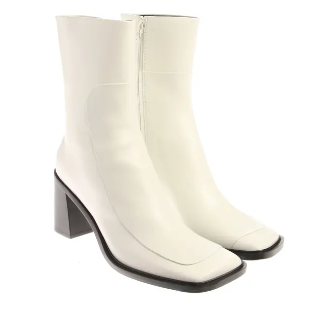 Ankle Boots in White, , The Row