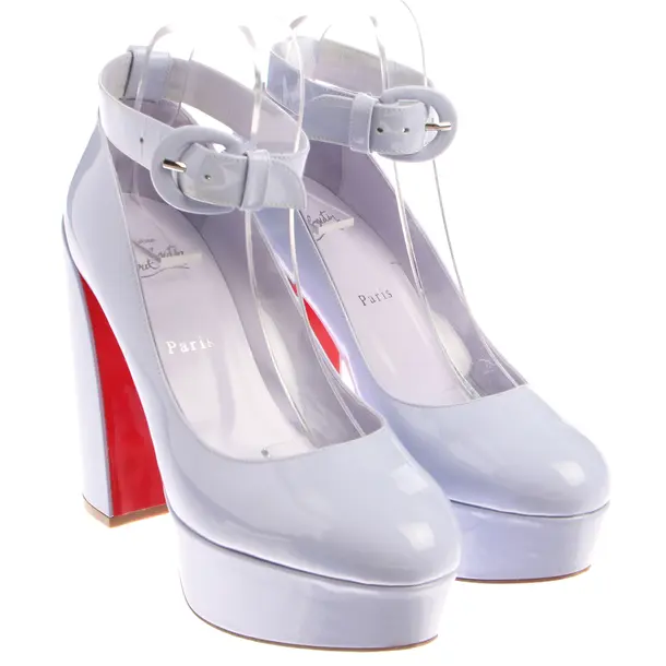 Sandaletten in Blau, , Christian Louboutin