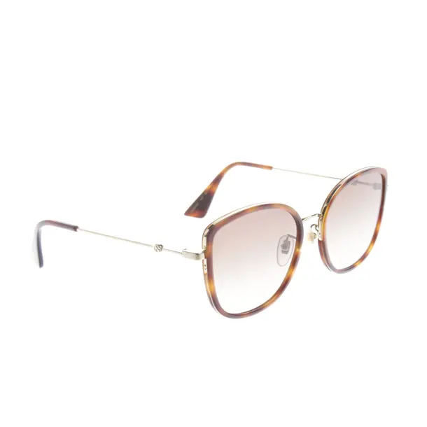 Sonnenbrille in Metallic, Kunststoff / Metall, Gucci