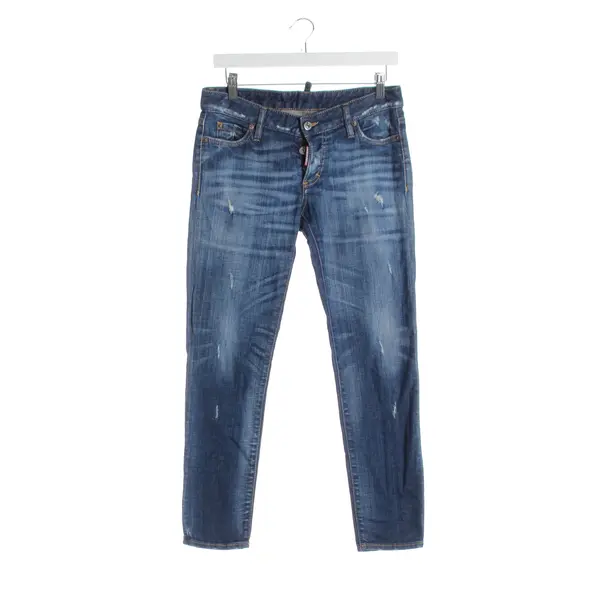 Jeans Slim Fit in Blau, Baumwolle, Dsquared