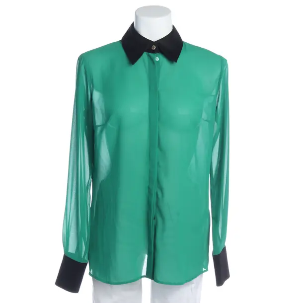 Blouse in Green, Polyester, Elisabetta Franchi