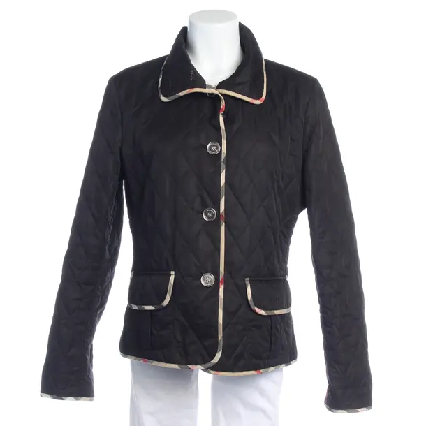 Mid-Season Jacket in Black, Polyester, Burberry London