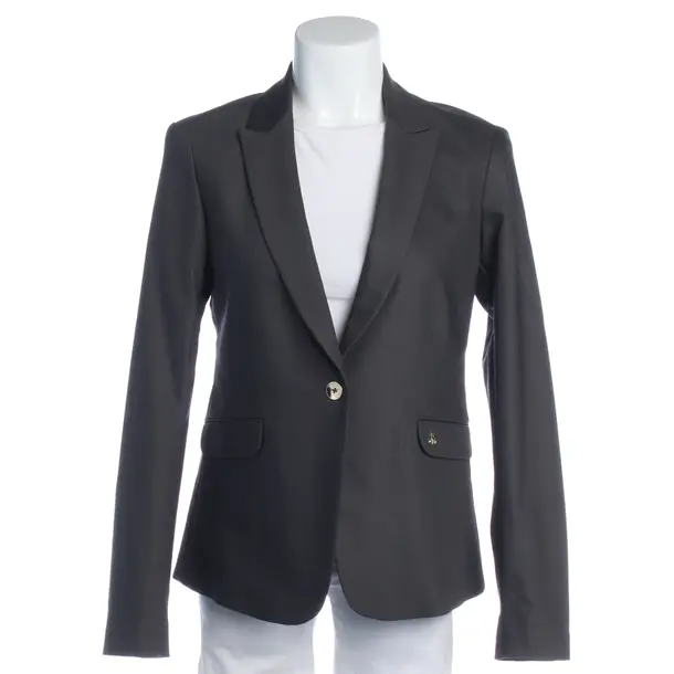 Blazer in Gray, Cotton, Mos Mosh