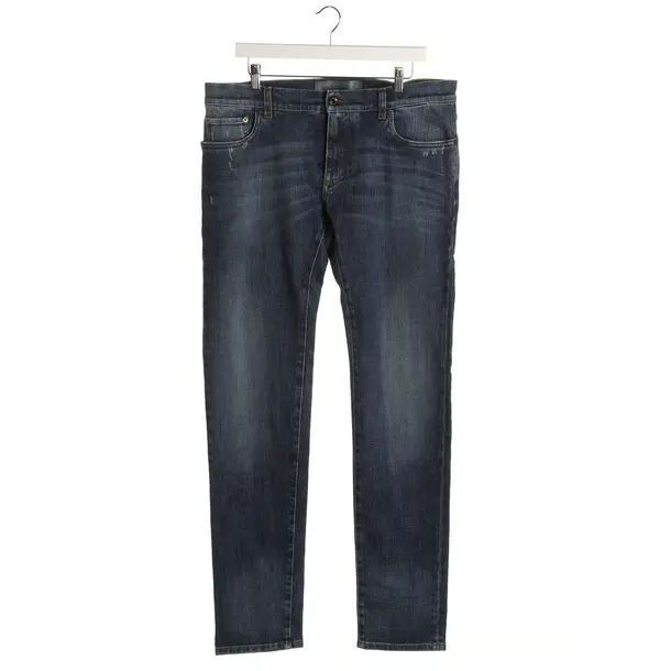 Straight Fit Jeans in Blue, Cotton, Dolce & Gabbana