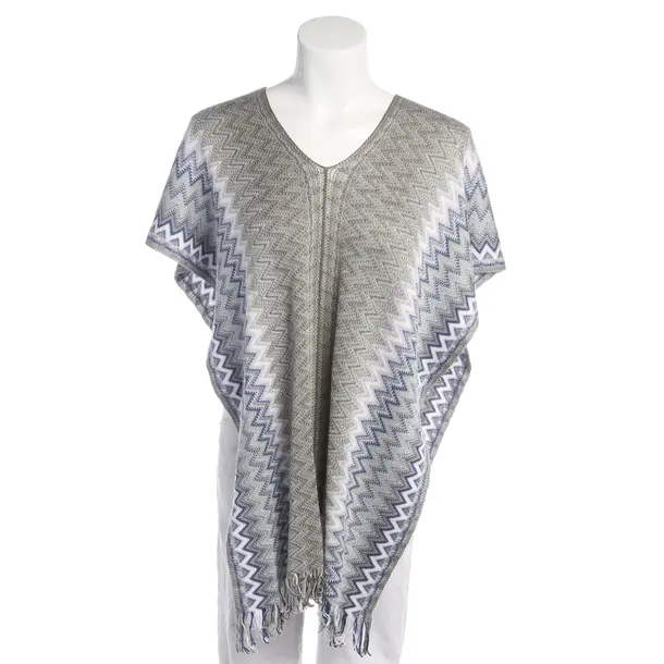 Poncho in Mehrfarbig, Baumwolle, Missoni