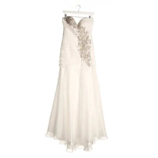 Cocktail Dress in White, Polyester, Unique