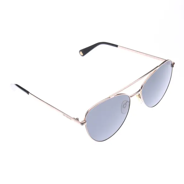 Sonnenbrille in Metallic, Kunststoff / Metall, Love Moschino