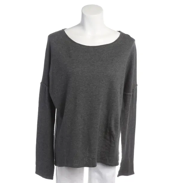 Sweatshirt in Grau, Baumwolle, Juvia