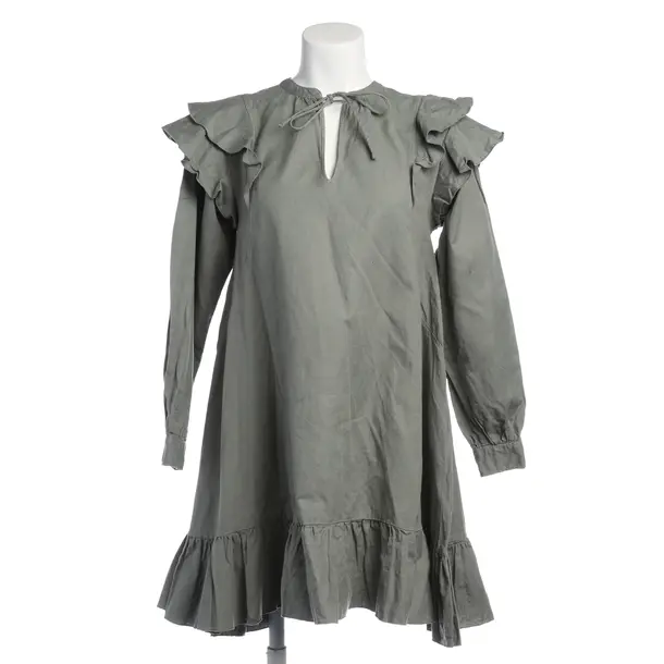 Dress in Green, Cotton, Closed