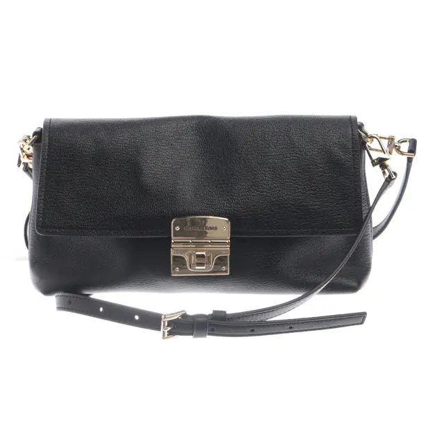 Shoulder Bag in Black, Leather, Michael Kors