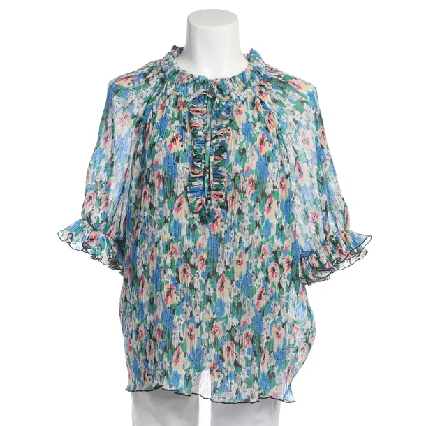 Bluse in Mehrfarbig, Polyester, Ganni