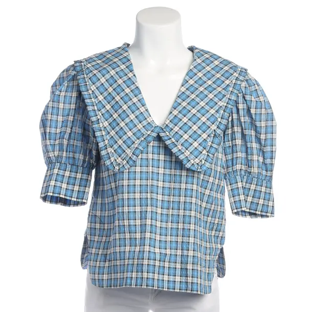 Blouse in Multicolored, Cotton, Ganni