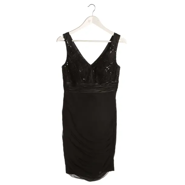 Cocktailkleid in Schwarz, Polyester, Unique