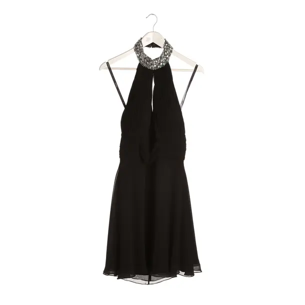 Cocktailkleid in Schwarz, Polyester, Unique